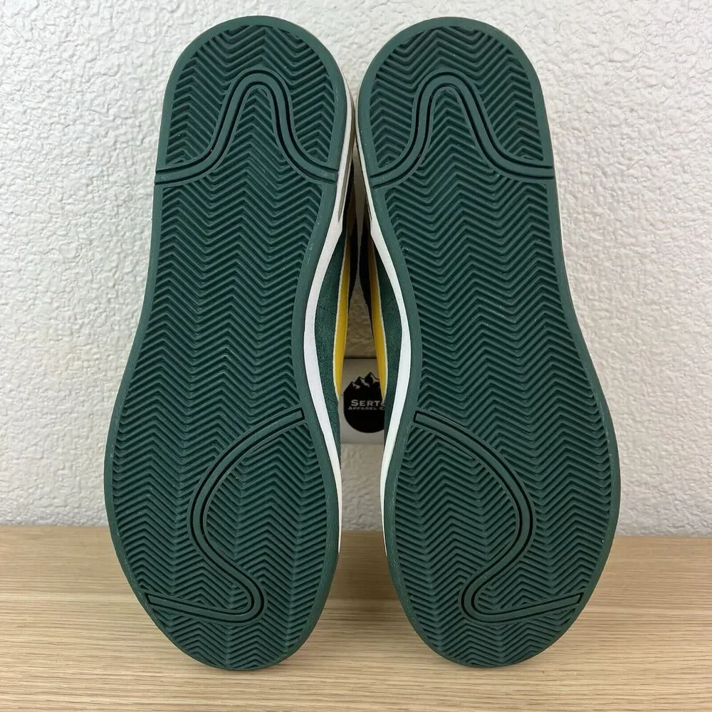 Y2K Nike Bruin Max Oregon Ducks Nike ID Suede Green Gold Men’s Size 12 - Picture 7 of 10